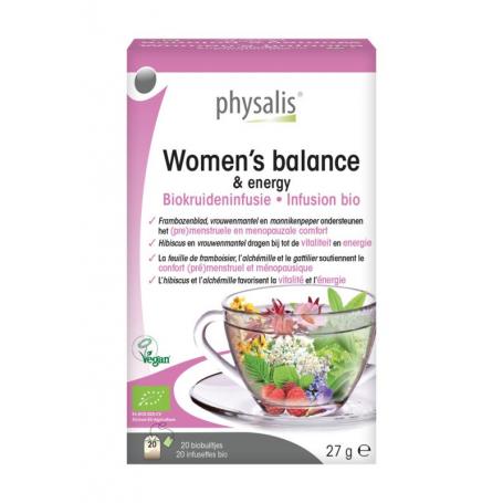 Women's balance & energy kruideninfusie bio van Physalis