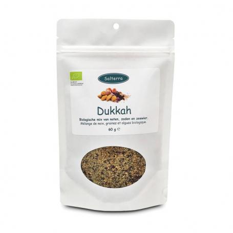 Dukkah met zeewier en komijn bio van Salterra