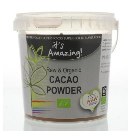 Raw & organic cacao poeder bio van It's Amazing