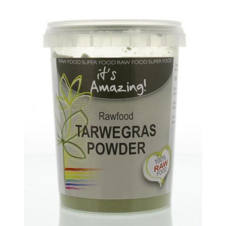 Raw & organic tarwegras poeder bio van It's Amazing