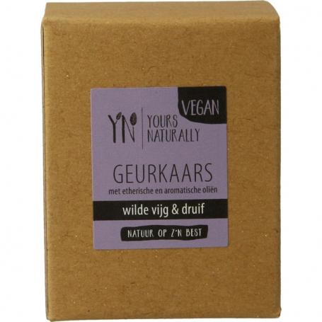 Votive geurkaars wilde vijg & druif 9cl van Yours Naturally