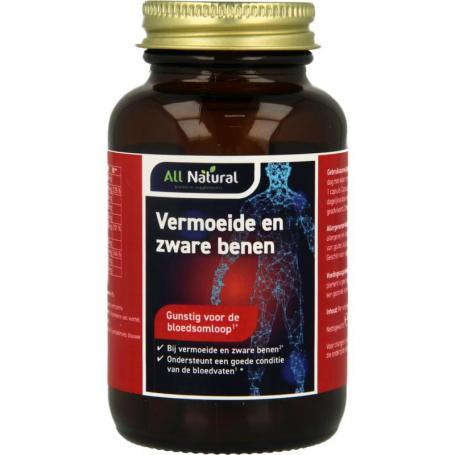 Vermoeide en zware benen van All Natural