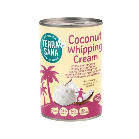 Kokosmelk slagroom 30% vet bio van Terrasana