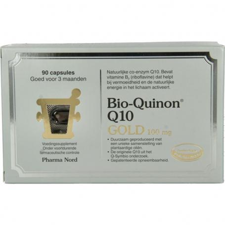 Pharma Nord Bio quinon Q10 gold 100mg (90 capsules) van Pharma Nord