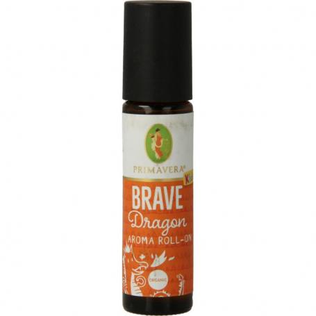 Organic aroma roll-on brave dragon bio van Primavera