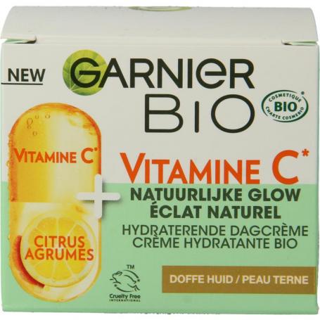Bio dagcreme met vitamine C van Garnier