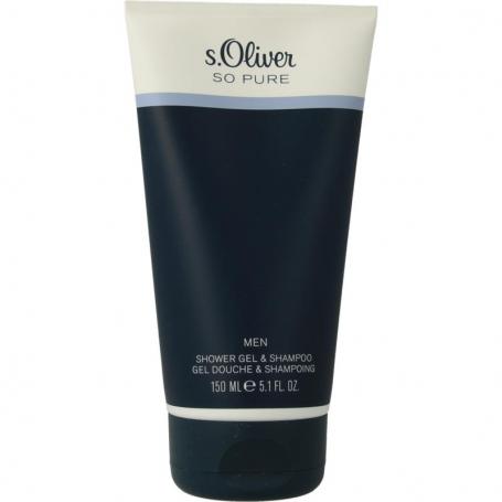 So pure men shower gel & shampoo van S Oliver