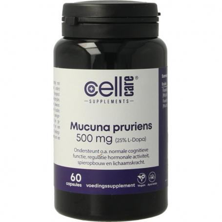 Mucuna pruriens 500mg (25% L-dopa) van Cellcare