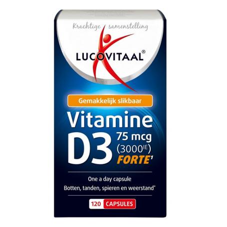 Vitamine D3 75mcg van Lucovitaal