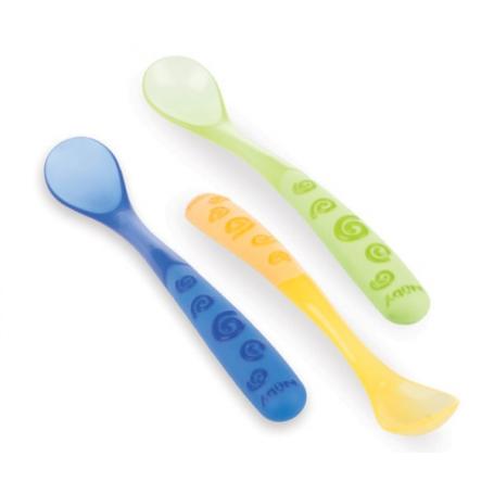 Lepel lange steel swirl van Nuby