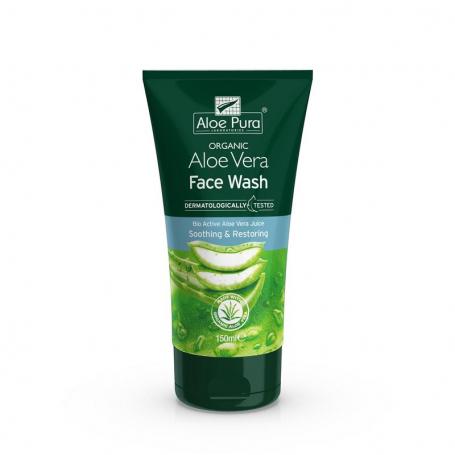 Aloe pura face wash van Optima