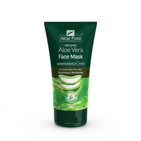 Aloe pura face mask van Optima