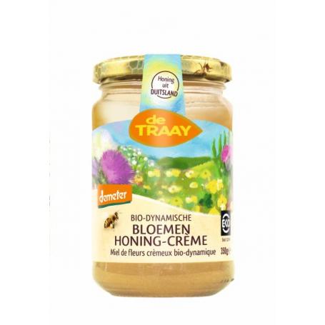 Bloemenhoning creme bio-dynamisch demeter bio van Traay