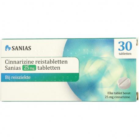 Cinnarizine 25mg van Sanias