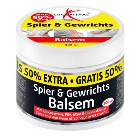 Spier & gewrichtsbalsem 50% extra van Lucovitaal