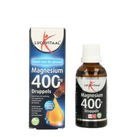 Magnesium 400mg druppels van Lucovitaal
