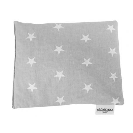 Kersenpitkussen grijs-ster van Aroma Vera