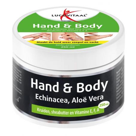 Hand & bodycreme van Lucovitaal