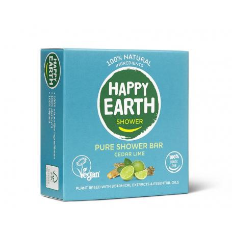 Shower bar cedar lime van Happy Earth