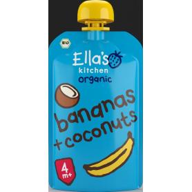 Ella's Kitchen Bananas & coconut knijpzakje 4+ maanden