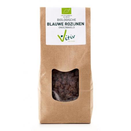 Blauwe rozijnen klein bio van Vitiv