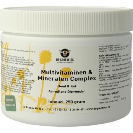 Multi vitamine & mineralen complex hond/kat van Groene Os