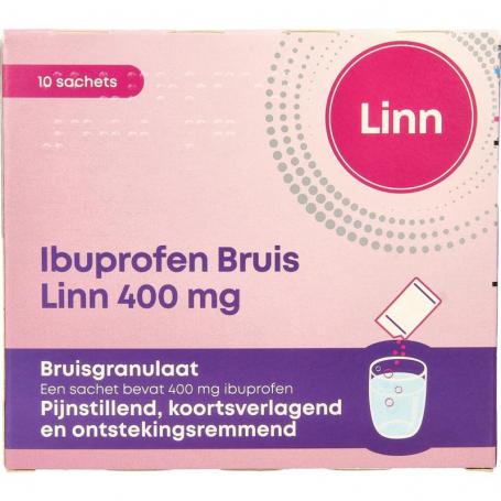 Ibuprofen bruisgranulaat 400mg van Linn
