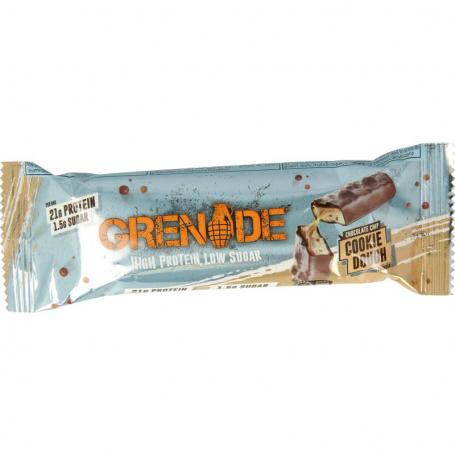 High protein bar cookie dough van Grenade