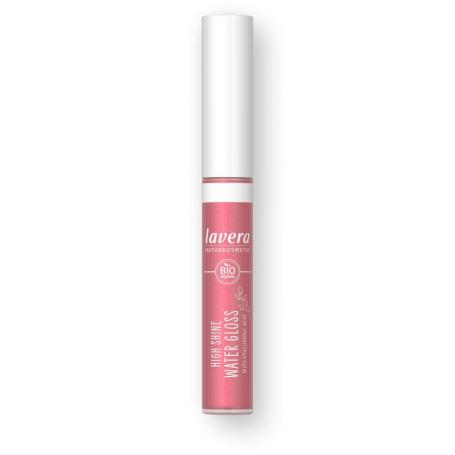 High shine water gloss 04 pink lagoon van Lavera