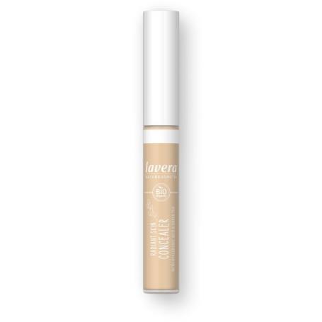 Radiant skin concealer ivory 01 van Lavera