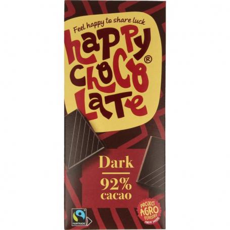 Puur 92% bio van Happy Chocolate