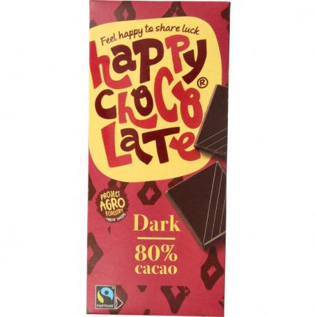 Puur 80% bio van Happy Chocolate