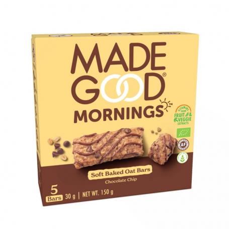 Morning bar chocolate chip bio van Madegood