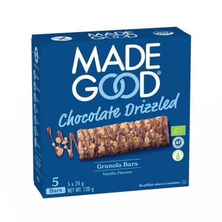 Granola bar chocolate vanilla bio van Madegood