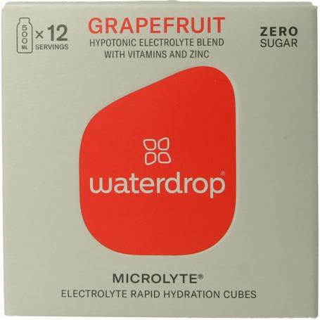 Microlyte grapefruit bruistabletten van Waterdrop