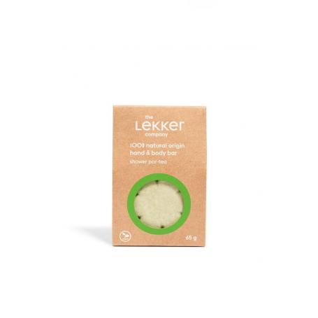 Natuurlijke bodybar shower par-tea van Lekker Company