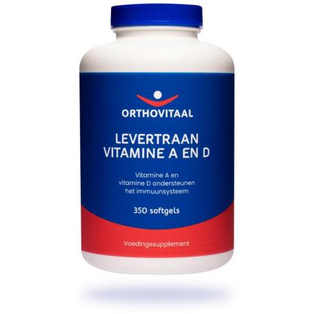Levertraan vitamine A en D van Orthovitaal