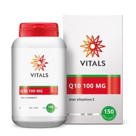 Vitals Q10 100mg (150 softgels) van Vitals