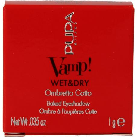 Vamp! Wet & dry eyeshadow 101 van Pupa