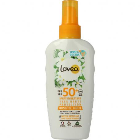 Moisturizing spray SPF50+ van Lovea