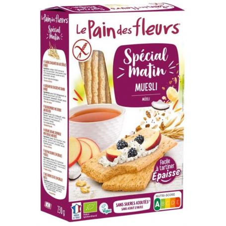 Special matin muesli ontbijtcrackers bio van Pain Des Fleurs