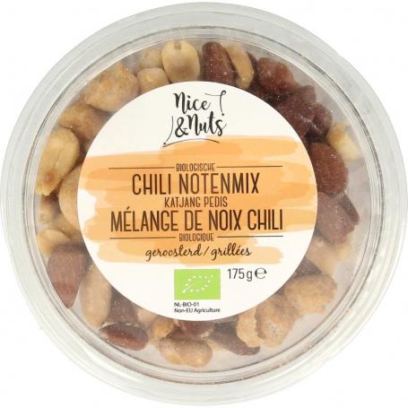 Chili notenmix met katjang pedis geroosterd bio van Nice & Nuts