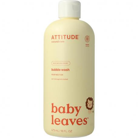 Bubbelzeep baby leaves pear nectar van Attitude
