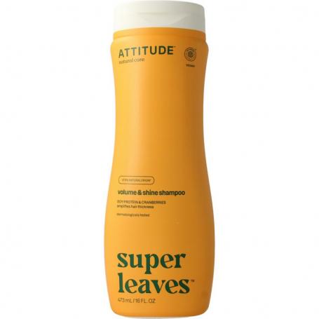 Shampoo super leaves vol & glans van Attitude