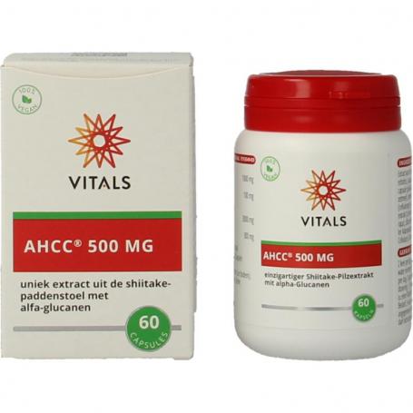 Vitals AHCC 500mg (60 capsules) van Vitals