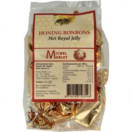 Honing bonbons royal jelly van Michel Merlet