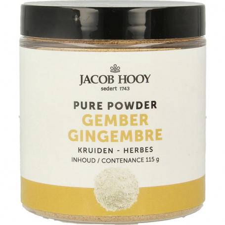 Pure powder gember van Jacob Hooy