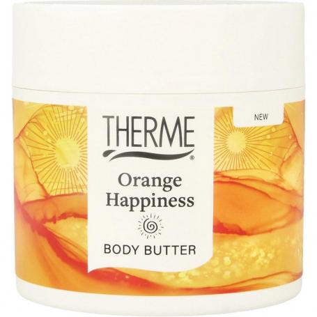Orange happiness bodybutter van Therme