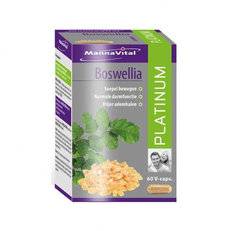 Boswellia platinum | 60 vegicaps van Mannavital