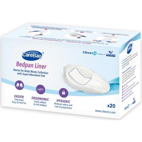 Ondersteekzak bedpanliner van Carebag